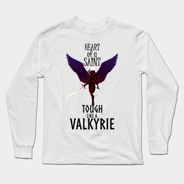 Valkyrie saint #3 Long Sleeve T-Shirt by jc007